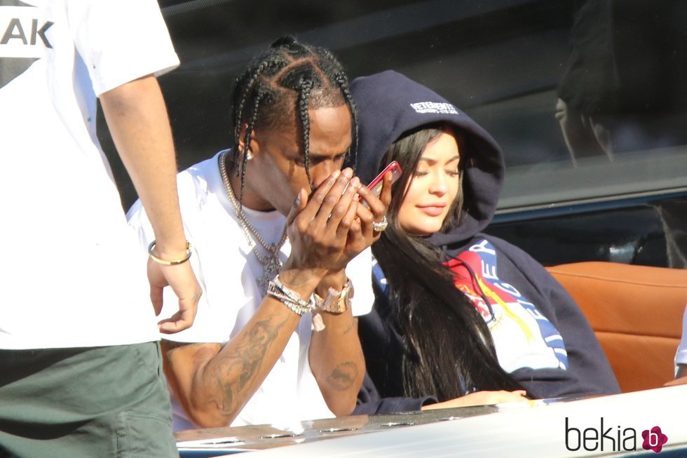 Kylie Jenner y Travis Scott en Miami