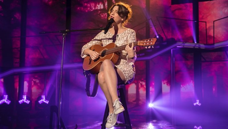 Luísa Sobral cantando en 'Operación Triunfo 2017'