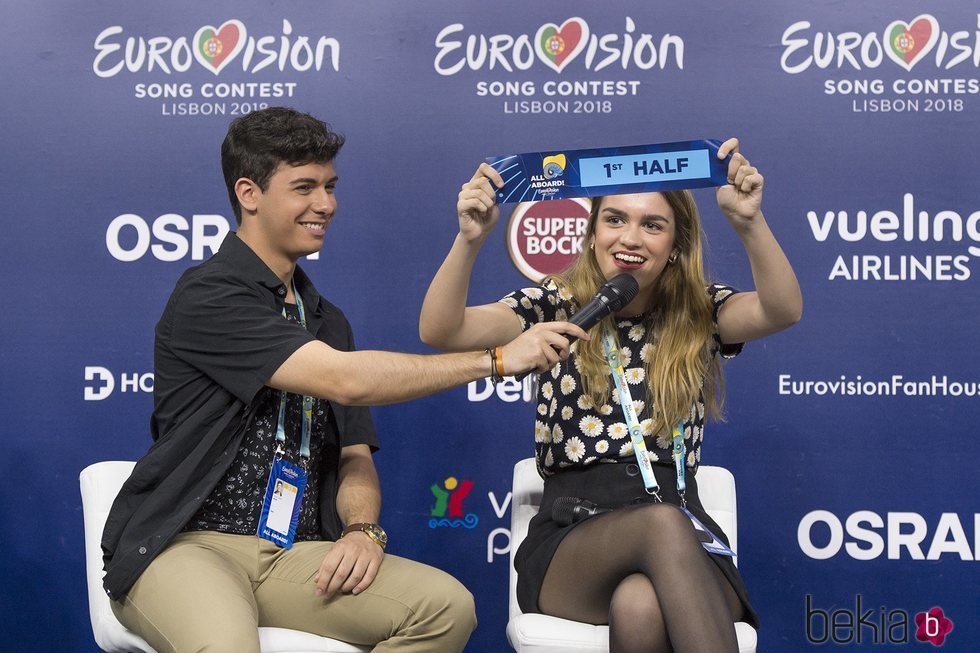 Alfred y Amaia desvelan la posición aproximada en la que actuarán en Eurovisión 2018