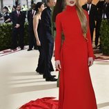 Amber Heard en la alfombra roja de la Gala MET 2018