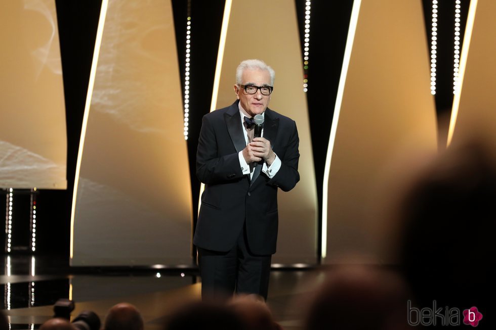 Martin Scorsese en la ceremonia de apertura del Festival de Cannes de 2018