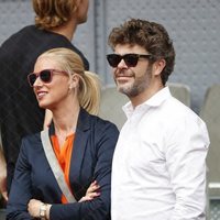 Anne Igartiburu y Pablo Heras-Casado en el Madrid Open 2018