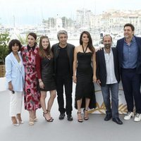 El reparto de la película 'Todos lo saben' en el Festival de Cannes de 2018