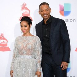 Will Smith y Jada Pinkett Smith en los Premios Grammy Latinos de 2015