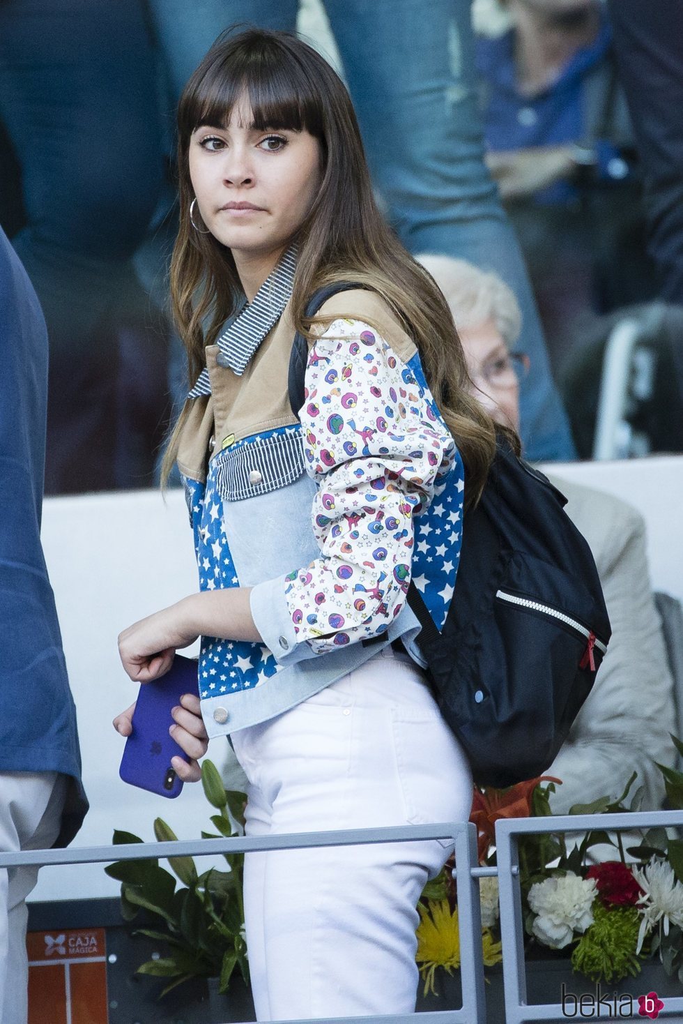 Aitana Ocaña en el Madrid Open 2018