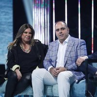 Julio Ruz y Paca, la mujer de Francisco, en la gala 9 de 'Supervivientes 2018'