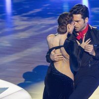 La mirada más que cómplice entre David Bustamante y Yana Olina en 'Bailando con las estrellas'