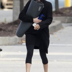 Meghan Markle, muy seria tras una clase de yoga