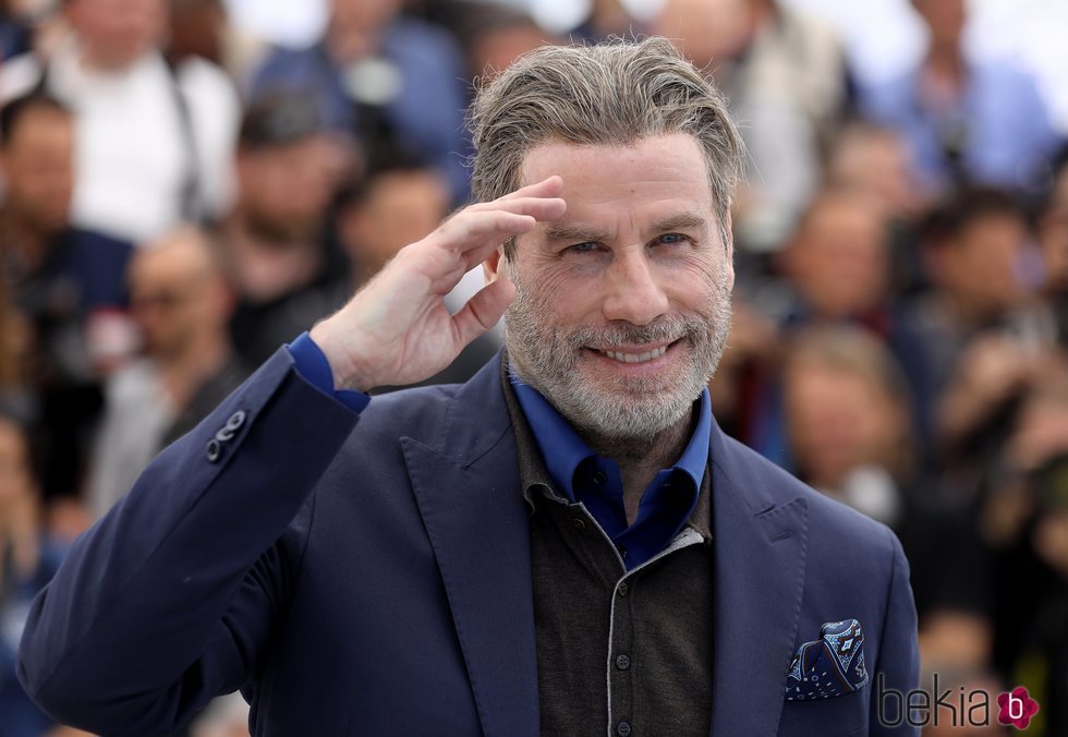 John Travolta en el Festival de Cine de Cannes