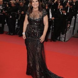 Dolores Aveiro en la alfombra roja del Festival de Cannes 2018