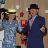Ágatha Ruiz de la Prada y Josema Yuste bailando en los Premios Bombines de San Isidro de 2018