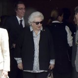 La Infanta Pilar y Fernando Gómez-Acebo durante el entierro de Alfonso Moreno de Borbón