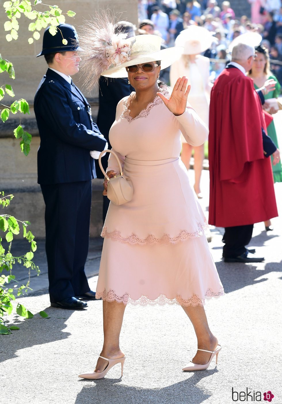 Oprah Winfrey en la boda del Príncipe Harry y Meghan Markle