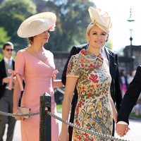 James Blunt y Sofia Wellesley en la boda del Príncipe Harry y Meghan Markle