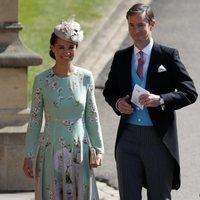 Pippa Middleton y James Matthews en la boda del Príncipe Harry y Meghan Markle
