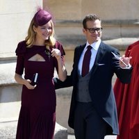 Gabriel Macht en la boda del Príncipe Harry y Meghan Markle