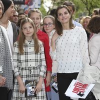 La Reina Letizia, la Infanta Sofía e Irene Urdangarin