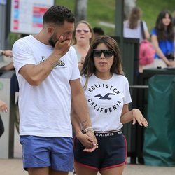 Alberto Isla y Chabelita Pantoja agarrados de la mano en el Parque de Atracciones de Madrid