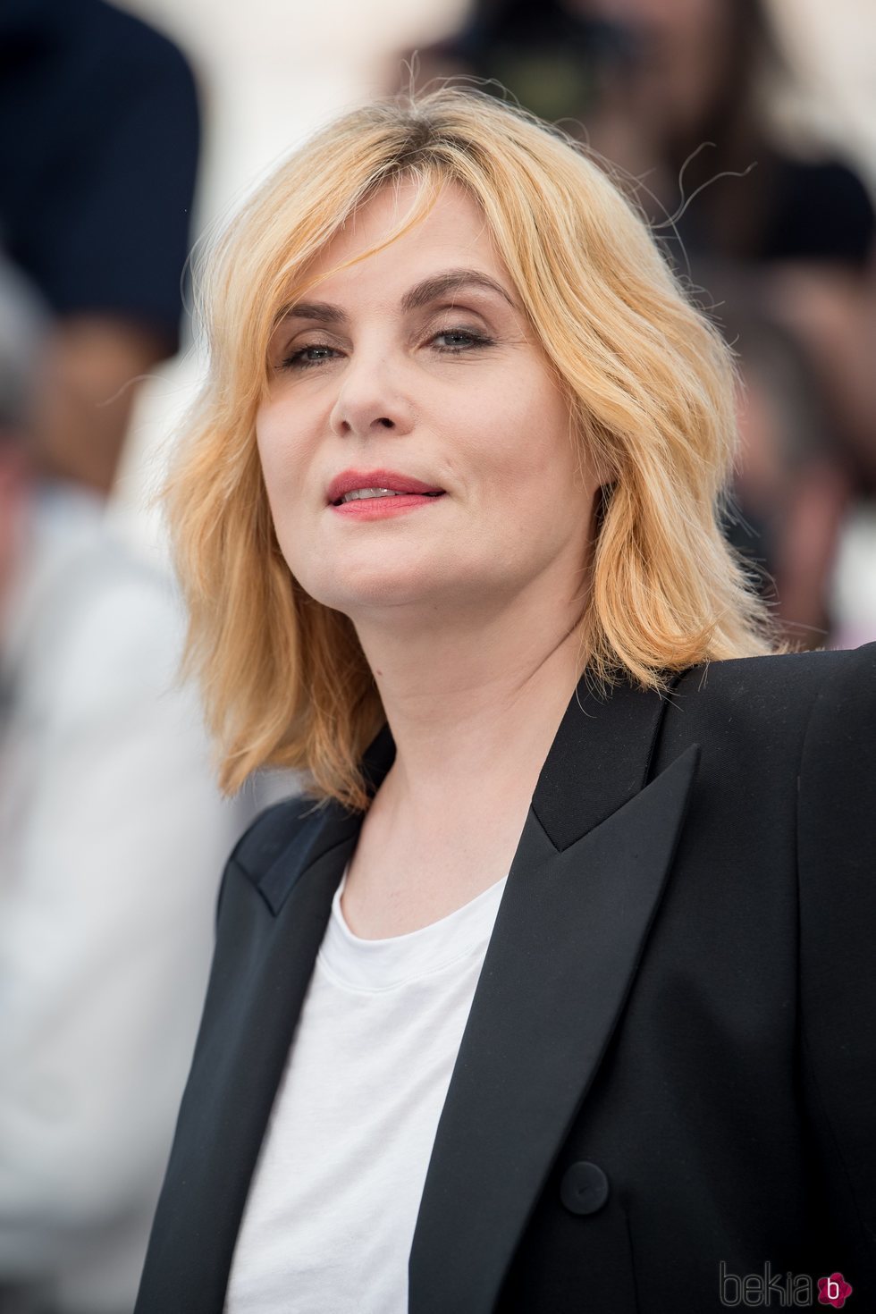 Emmanuelle Seigner en el Festival de Cine de Cannes 2018