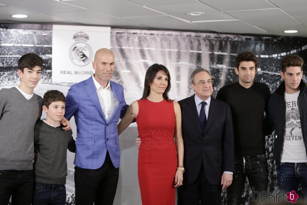Presentación Zidane como entrenador del Real Madrid