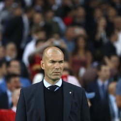 Zidane en la Champions League en Kiev
