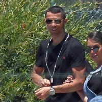 Cristiano Ronaldo y Georgina Rodríguez terminando sus vacaciones en Marbella
