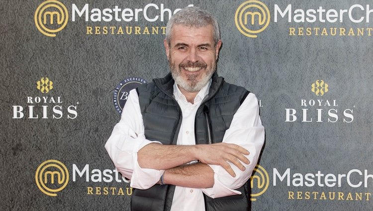 Lorenzo Caprile en la inauguración del restaurante de 'MasterChef' en Madrid