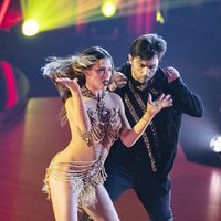 David Bustamante y Yana Olina bailando en su tercera actuación de 'Bailando con las estrellas'
