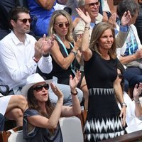 Arantxa Sánchez Vicario en la final femenina de Roland Garros 2018