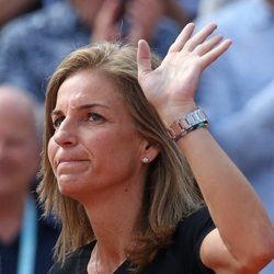 Arantxa Sánchez Vicario acude a la final femenina de Roland Garros 2018