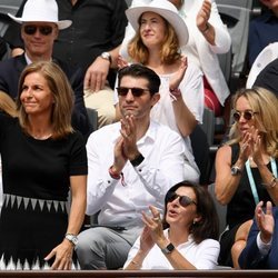 Arantxa Sánchez Vicario reaparece públicamente en Roland Garros