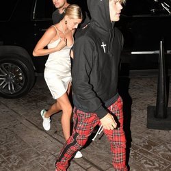 Justin Bieber y Hailey Baldwin en una discoteca de Miami