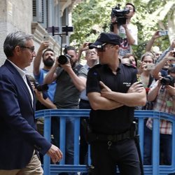 Diego Torres sale de la Audiencia de Palma tras recibir el mandamiento de prisión