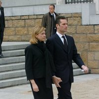 La Infanta Cristina e Iñaki Urdangarin en el funeral por las víctimas del 11M
