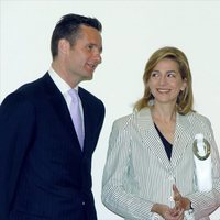 La Reina Letizia, la Infanta Cristina e Iñaki Urdangarin en Barcelona
