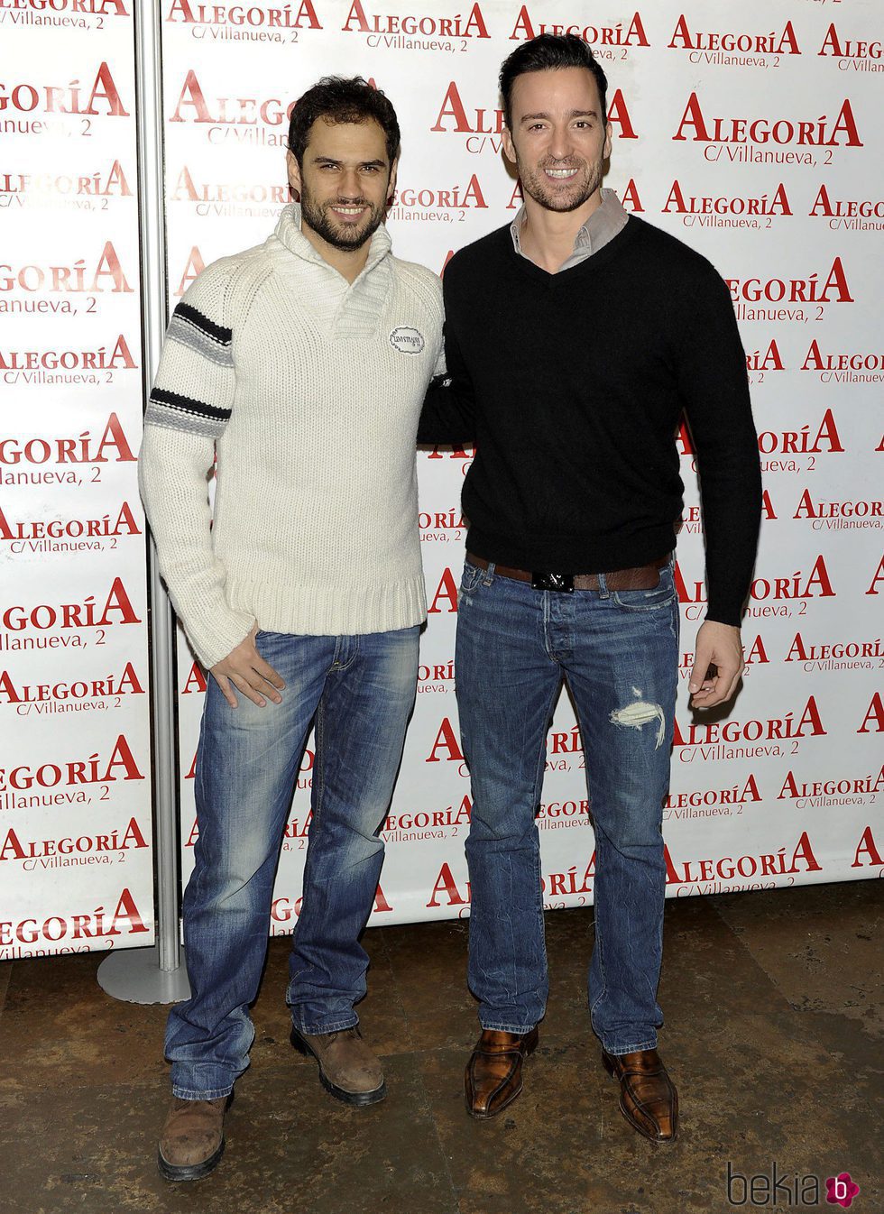 Iker Lastra y Pablo Puyol en el 24 aniversario del Club Palestra