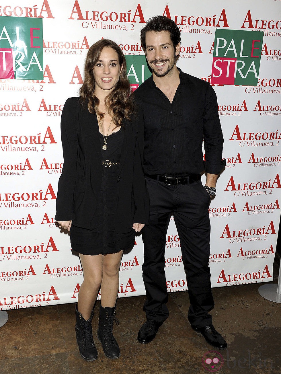 Silvia Alonso y Alejandro Albarracín en el 24 aniversario del Club Palestra