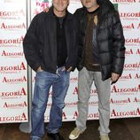 Roberto Alvárez y Jordi Rebellón en el 24 aniversario del Club Palestra