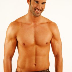 David García Serrano con el torso desnudo