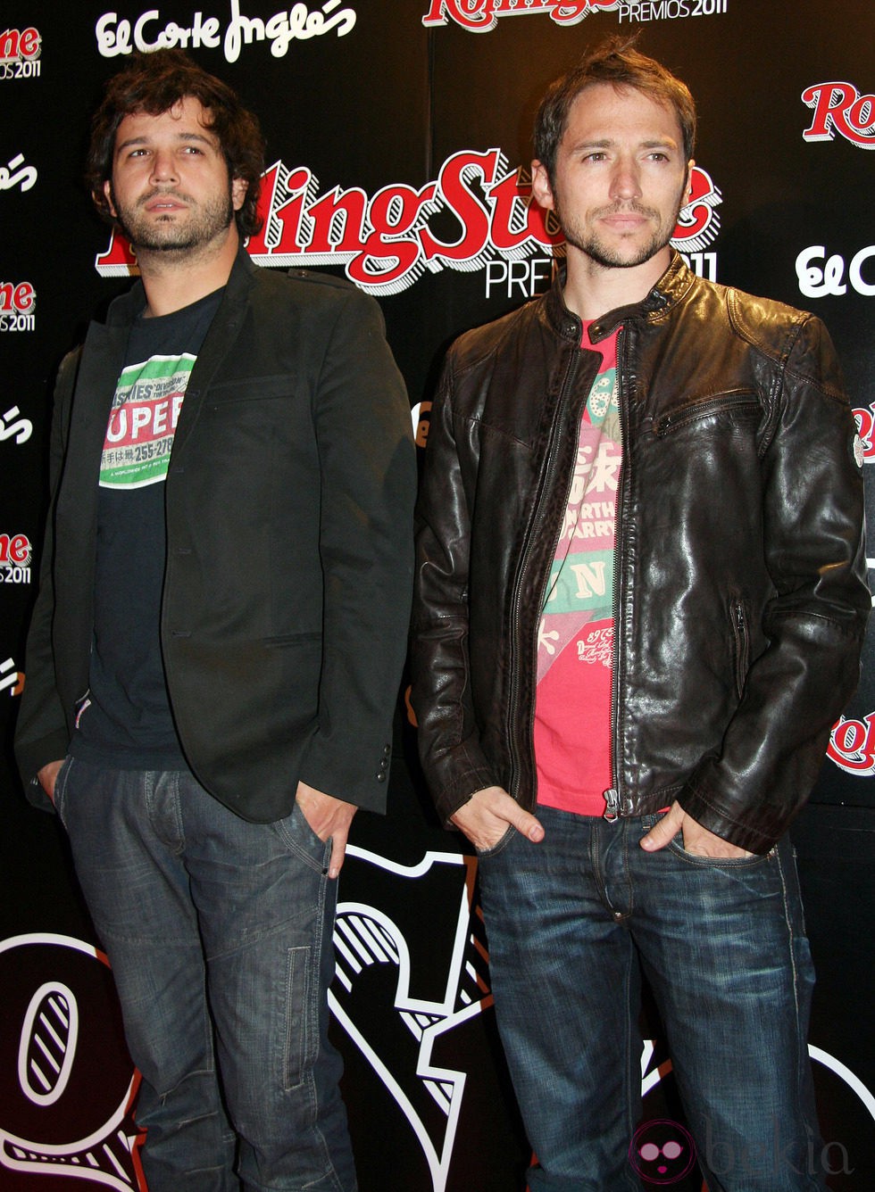 El grupo Mota en los Premios Rolling Stone 2011