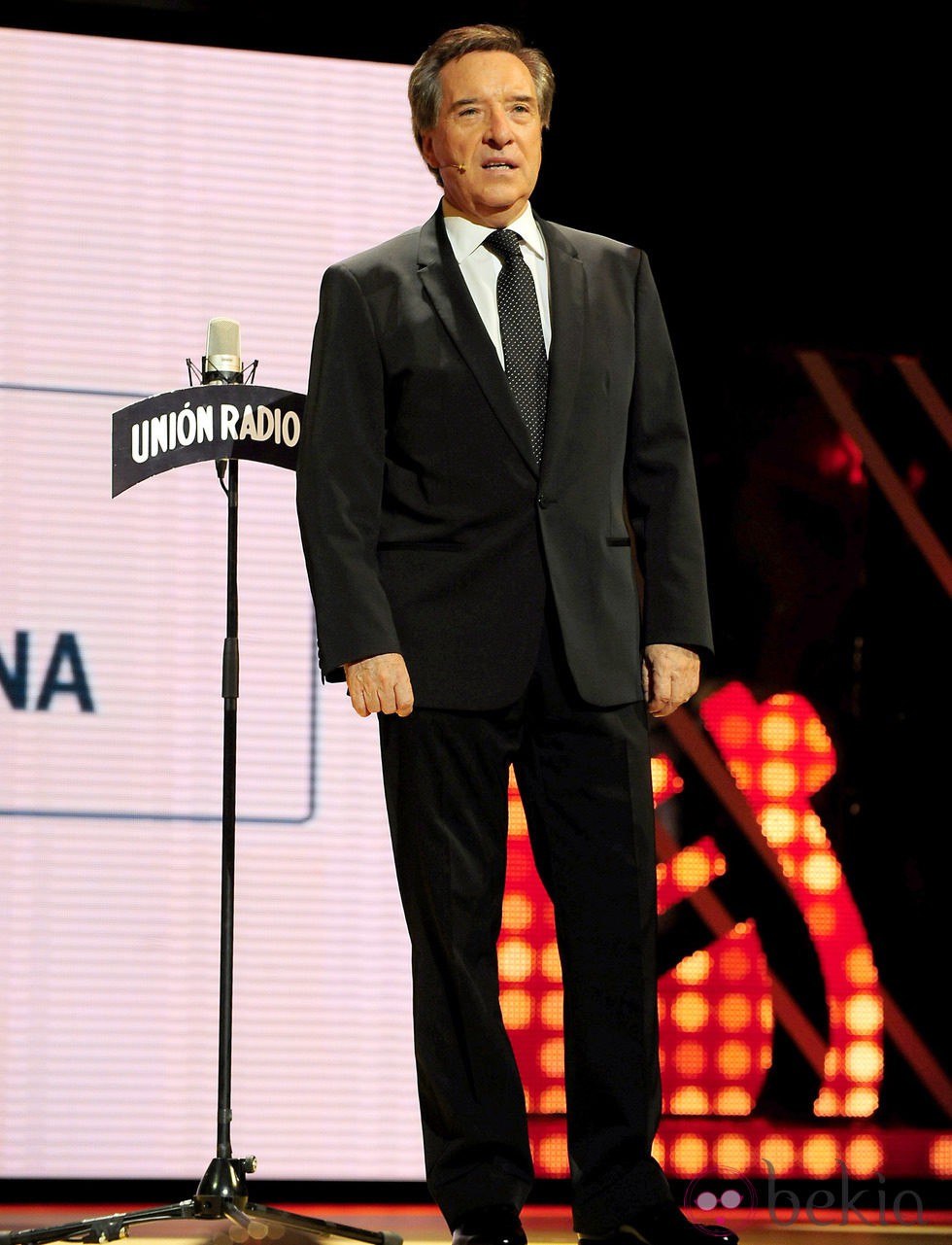 Iñaki Gabilondo en la entrega de los Premios Ondas 2011