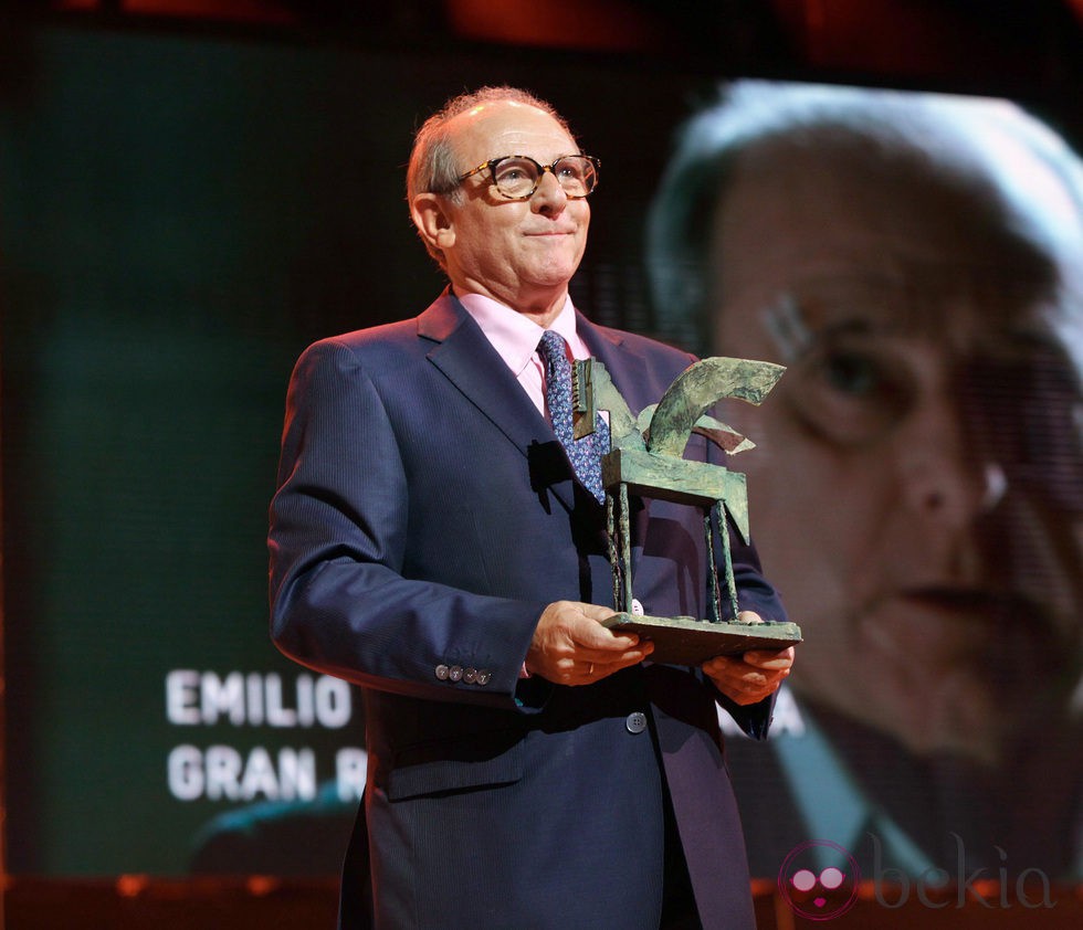 Emilio Gutierrez Caba recoge su Premio Ondas 2011 como Mejor Actor de Televisión