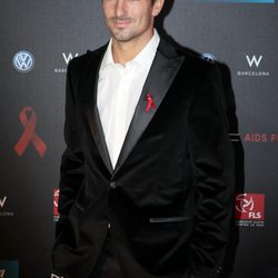 Tommy Robredo en la gala de la Fundación Lluita contra el sida