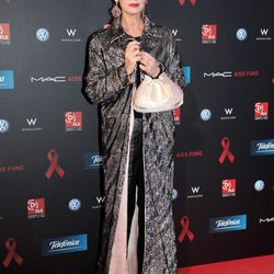 Antonia Dell'Atte en la gala de la Fundación Lluita contra el sida