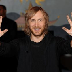 David Guetta plasma sus huellas