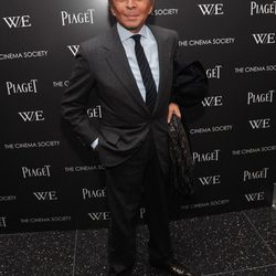 Valentino en el estreno de 'W.E.' en Nueva York