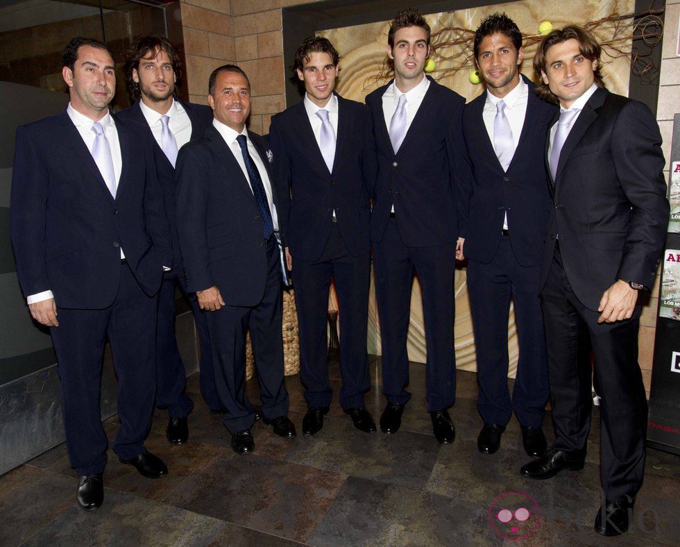 El combinado español de la Copa Davis 2011