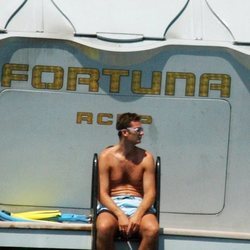 Iñaki Urdangarin con el torso desnudo en el Fortuna