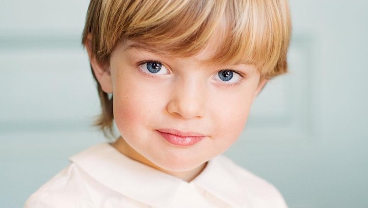 Nicolás de Suecia con 3 años