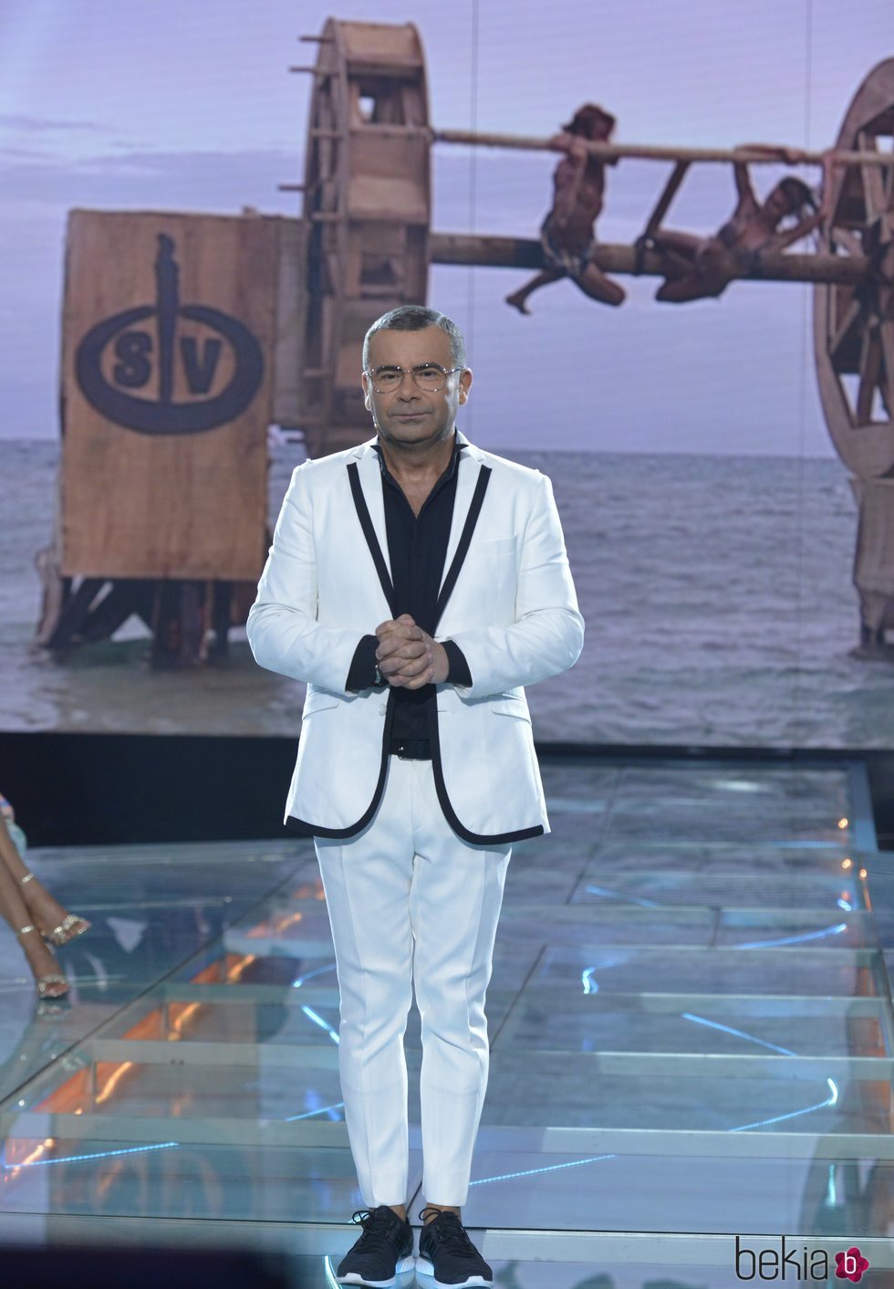 Jorge Javier Vázquez durante la final de 'Supervivientes 2018'